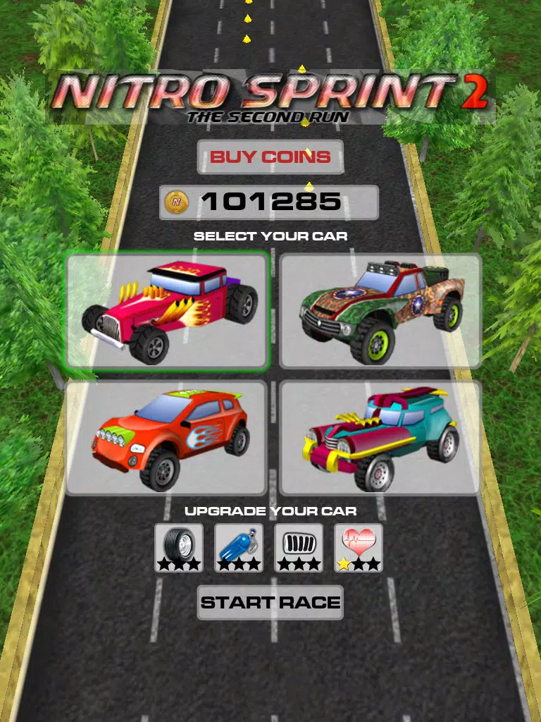 Nitro Sprint 2: The second run iPad  سکرین شاٹس