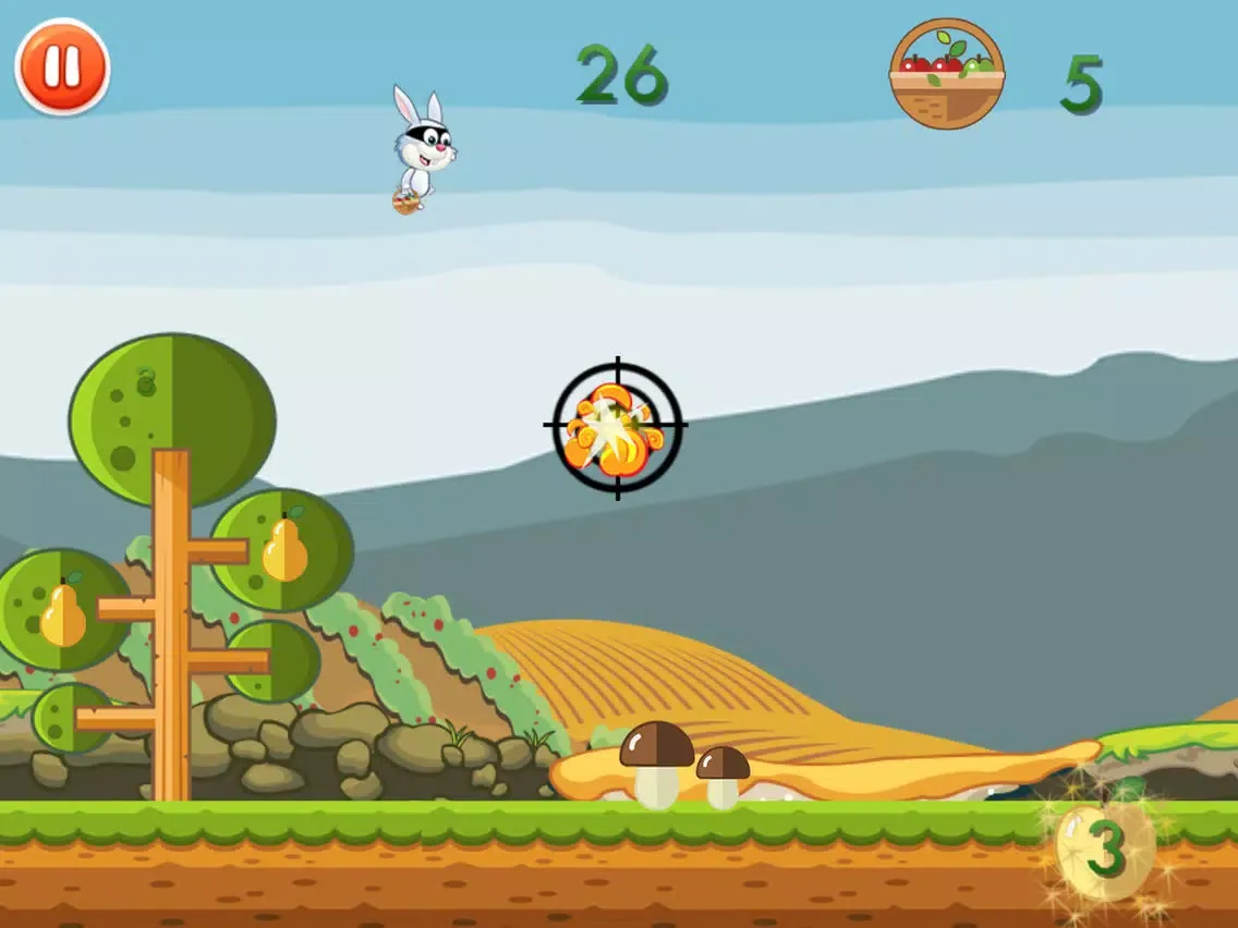 Robber Rabbit Run iPad  スクリーンショット