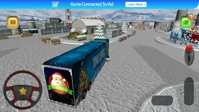 Ảnh chụp màn hình của Truck Sim Xmas Edition: Holiday Lorry Driver