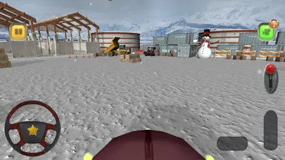 Ảnh chụp màn hình của Truck Sim Xmas Edition: Holiday Lorry Driver