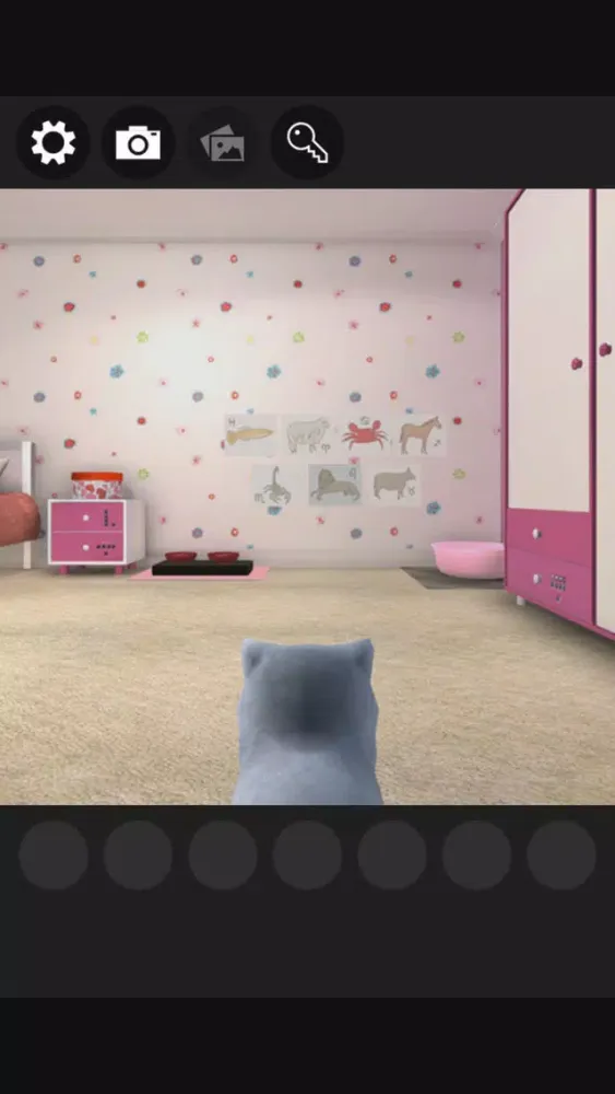 Tangkapan skrin Escape game Cat's treats Detective5