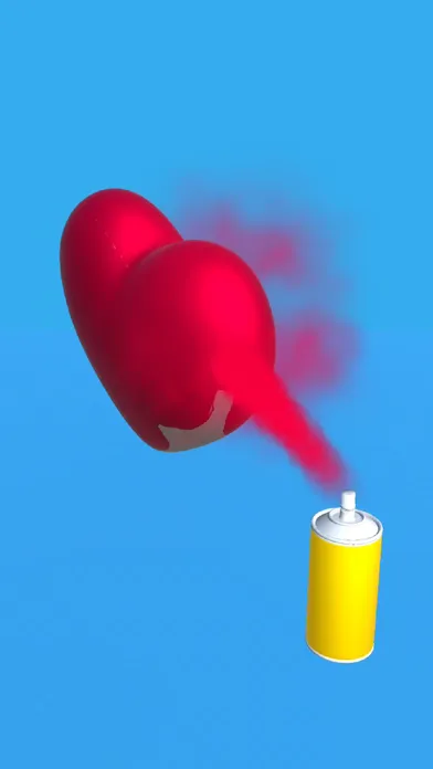 Tangkapan skrin Pressure Paint 3D - Blow Rust
