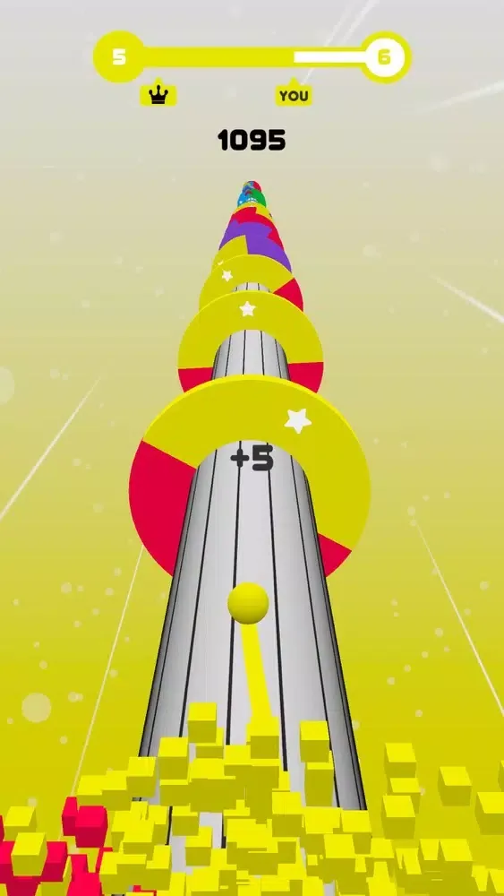 Captures d'écran de Helix Road 3D