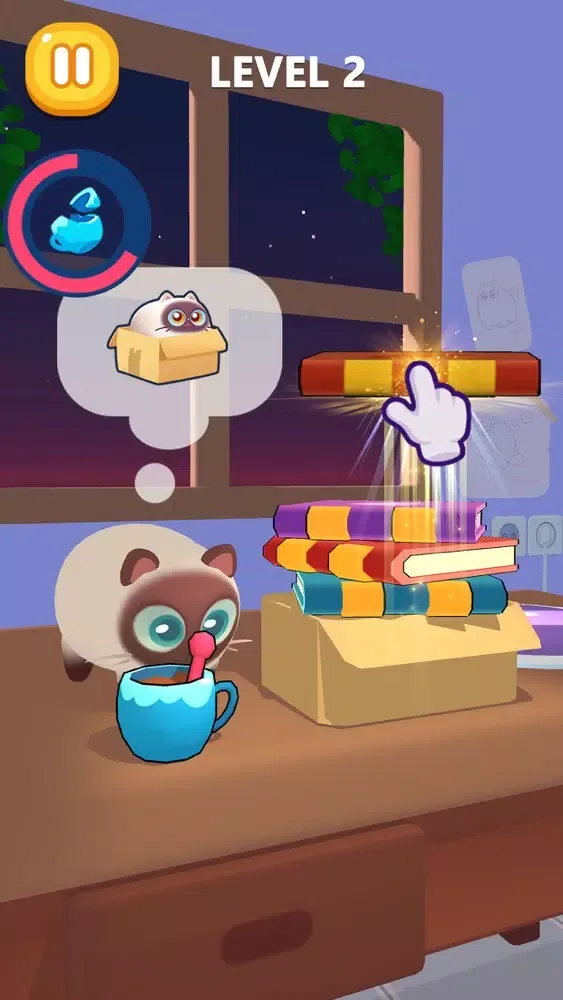 Capturas de tela do Cat Trial