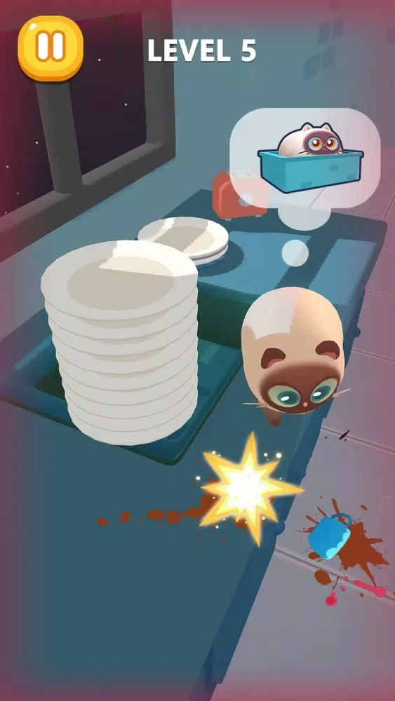 Capturas de tela do Cat Trial