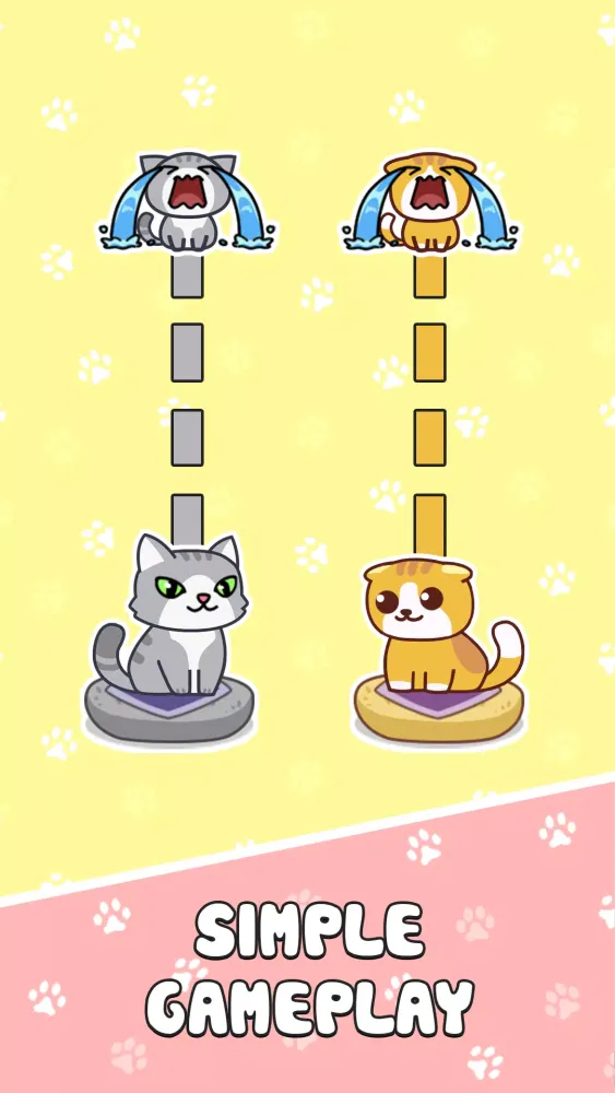 Capturas de pantalla de Cat Rush: Draw Puzzle Game