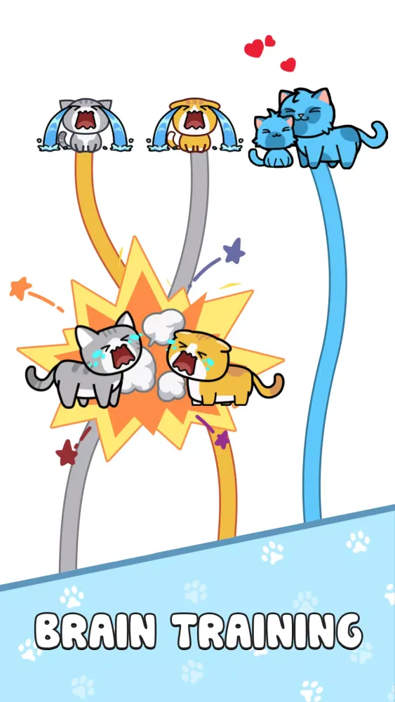 Capturas de pantalla de Cat Rush: Draw Puzzle Game