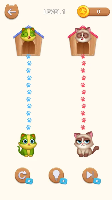 Cat Rush - Draw to Home應用截圖