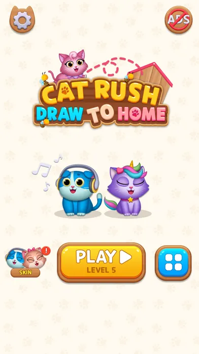 Cat Rush - Draw to Home應用截圖