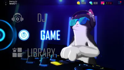 Zrzuty ekranu CAT THE DJ