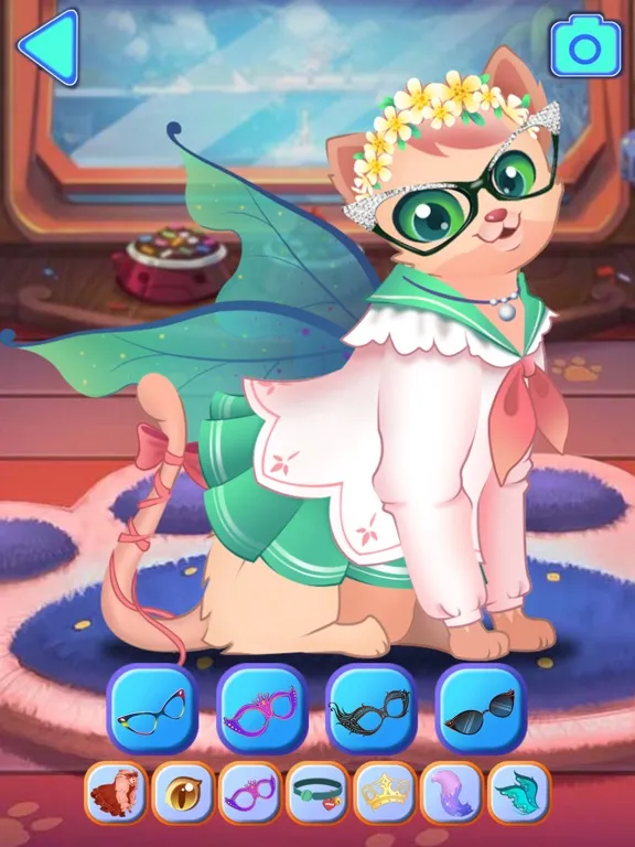 Capturas de pantalla de Dress Up - Makeup Queen Cat iPad 