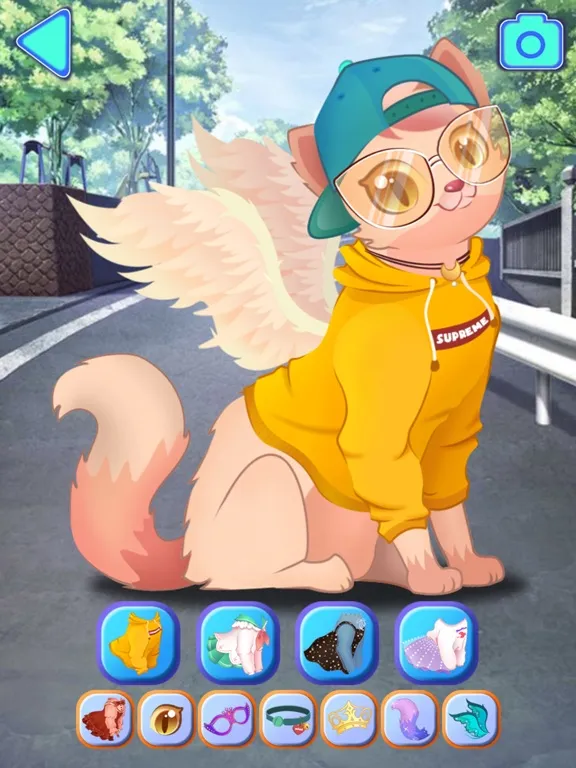 Capturas de pantalla de Dress Up - Makeup Queen Cat iPad 