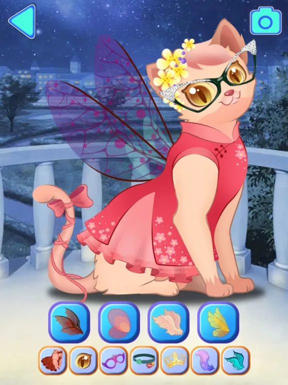 Capturas de pantalla de Dress Up - Makeup Queen Cat iPad 