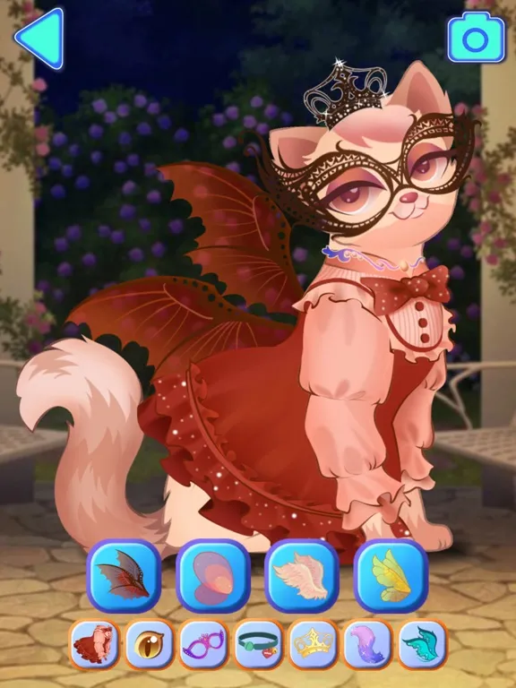 Capturas de pantalla de Dress Up - Makeup Queen Cat iPad 