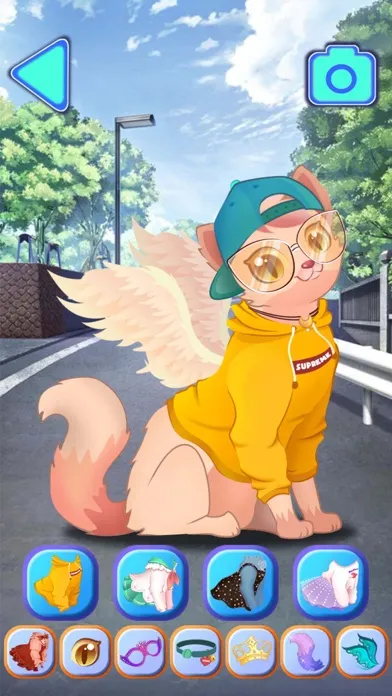 Capturas de pantalla de Dress Up - Makeup Queen Cat
