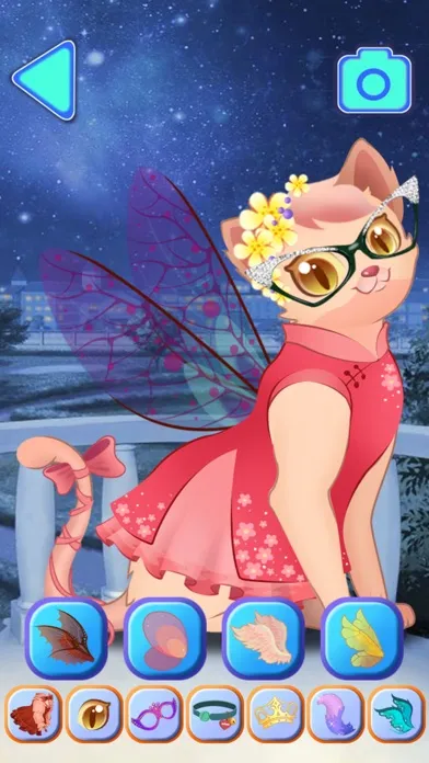 Capturas de pantalla de Dress Up - Makeup Queen Cat