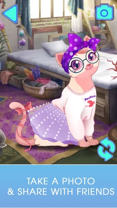 Capturas de pantalla de Dress Up - Makeup Queen Cat