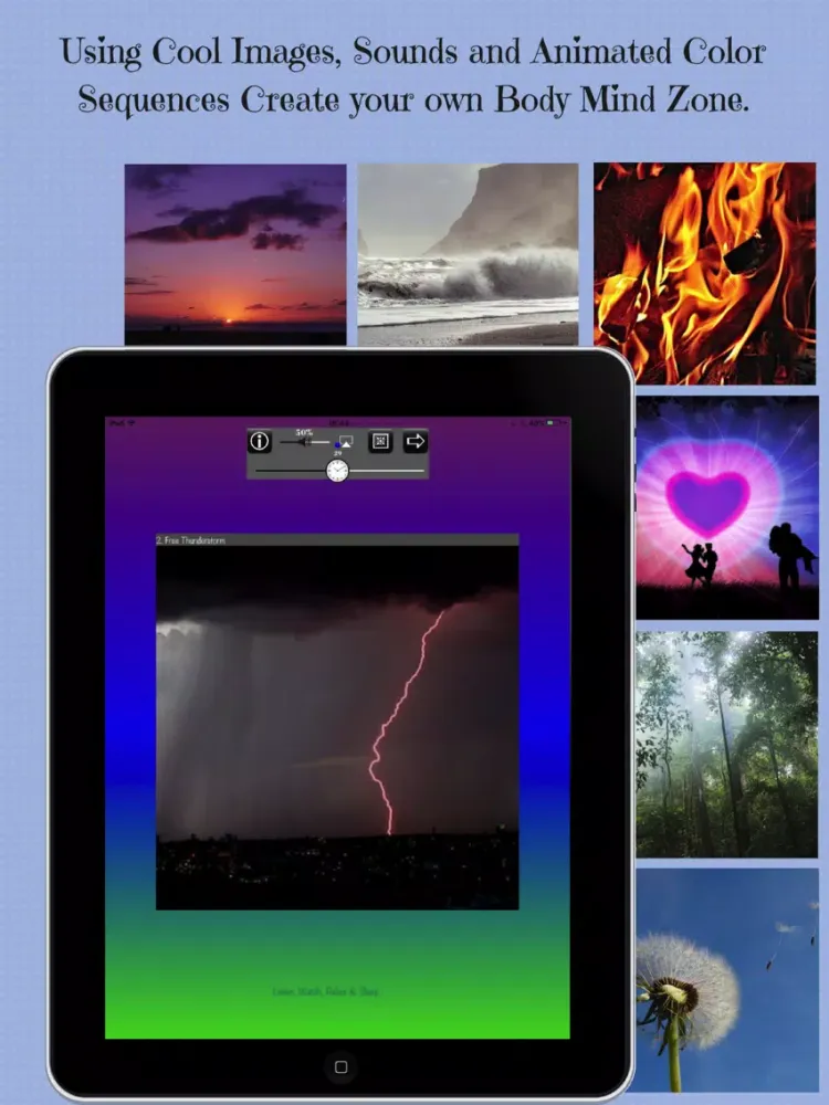 صور Relaxing Visions:Stress Aid iPad 