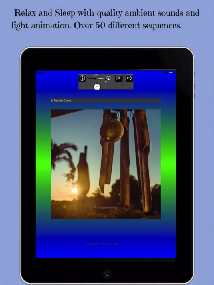 صور Relaxing Visions:Stress Aid iPad 