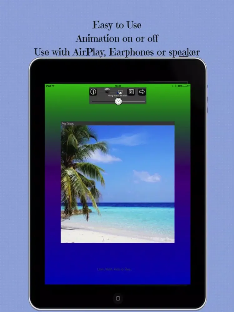 صور Relaxing Visions:Stress Aid iPad 