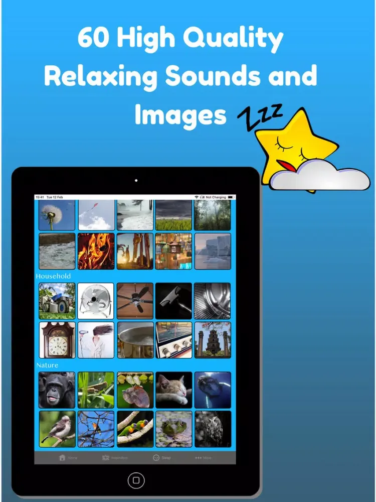 Napp:Slumber Sounds Sleep Well iPad 應用截圖