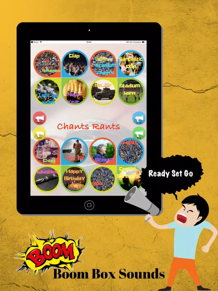 Boom Box:Super Sound Efx Games iPad 应用截图