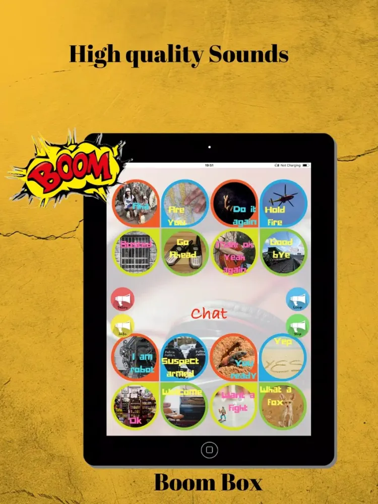Boom Box:Super Sound Efx Games iPad 应用截图