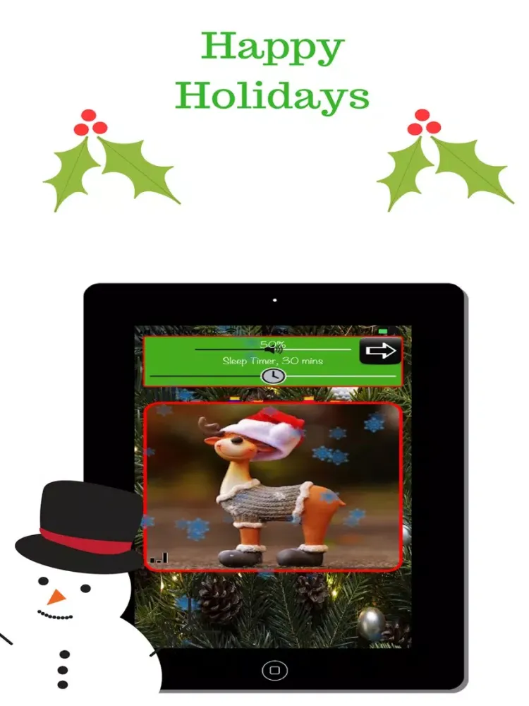 Yule Songs for Christmas Day iPad  Screenshots