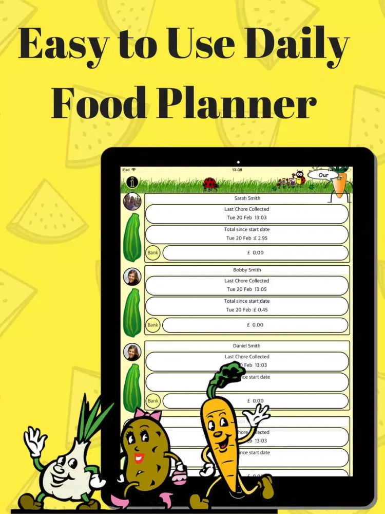 Tangkapan layar Daily Food Planner:Health Aid iPad 