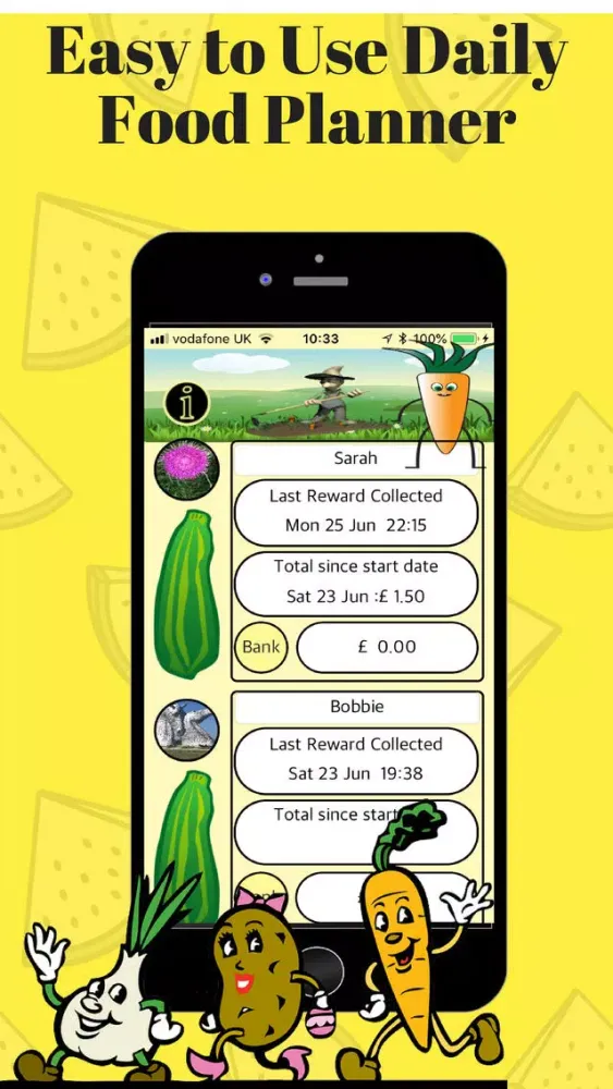 Tangkapan layar Daily Food Planner:Health Aid