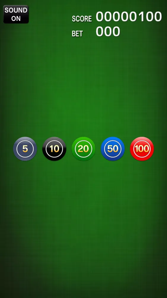 Screenshot di BlackJack