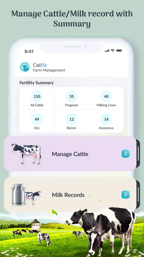 Captures d'écran de Cattle Manager