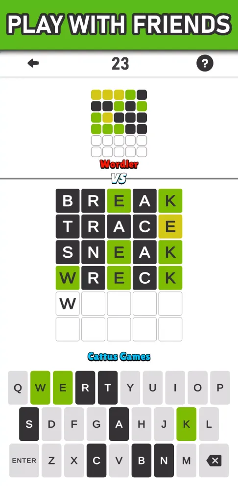Screenshot di Wordzy