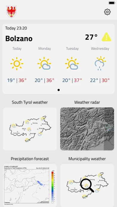 Скриншоты Weather South Tyrol