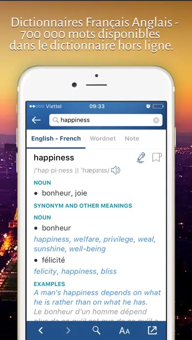 French Dictionary & Translator應用截圖