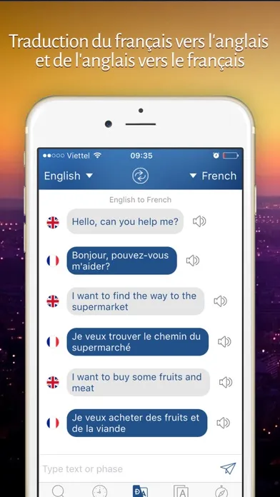 French Dictionary & Translator應用截圖