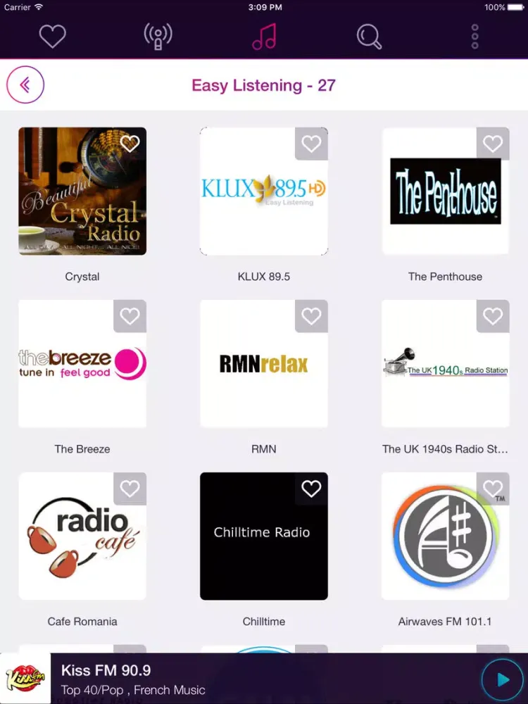 صور Radio FM France - Musique et radio en direct iPad 