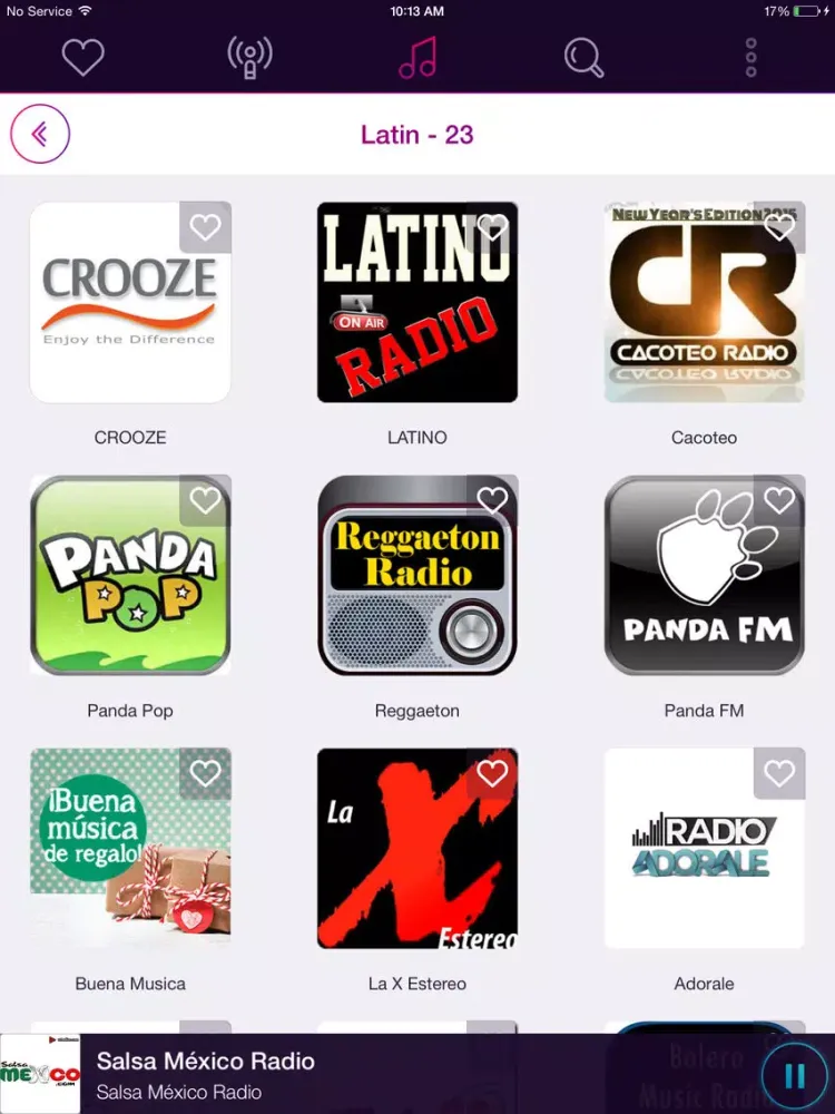 Radio Mexico - Listen to Free Music & Live AF / FM Radio iPad 應用截圖