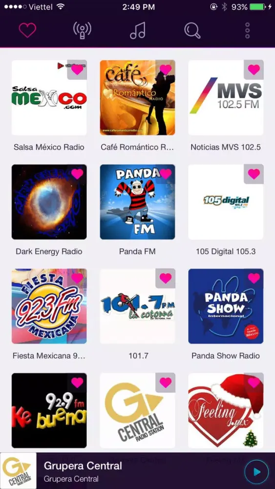 Radio Mexico - Listen to Free Music & Live AF / FM Radio應用截圖