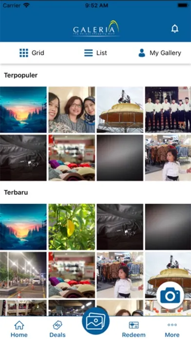 Capturas de pantalla de GeMA - Galeria Mall Mobile App