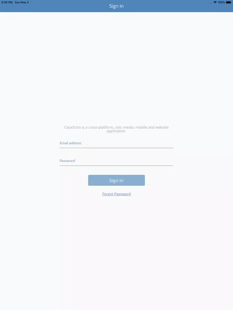 CausEcho iPad  Screenshots