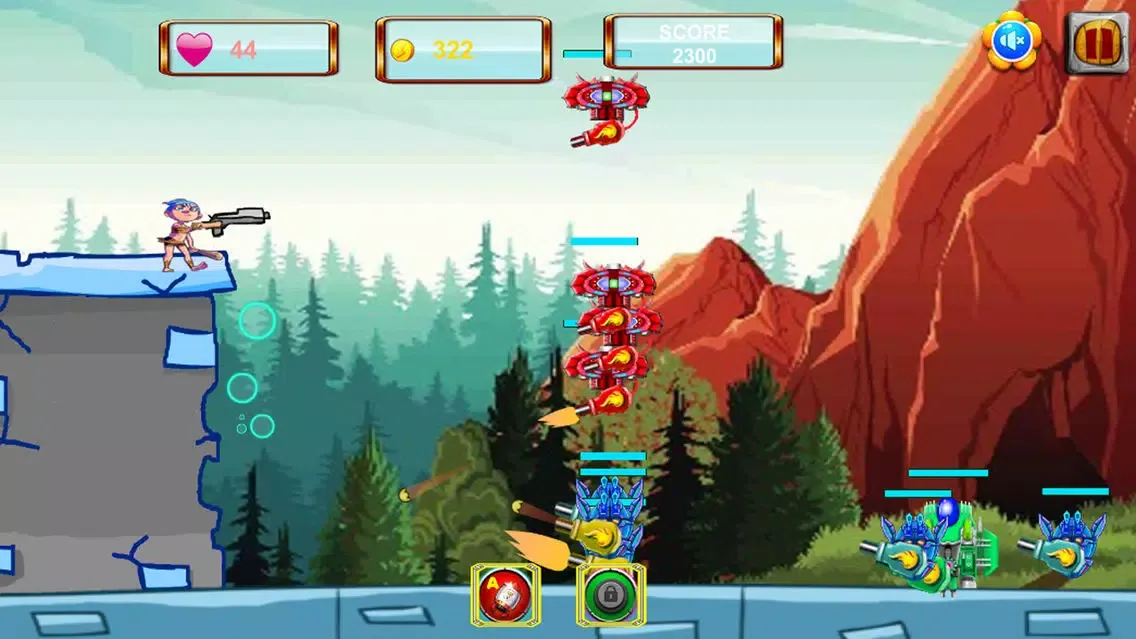 تصاویر Caveman VS Aliens Robots