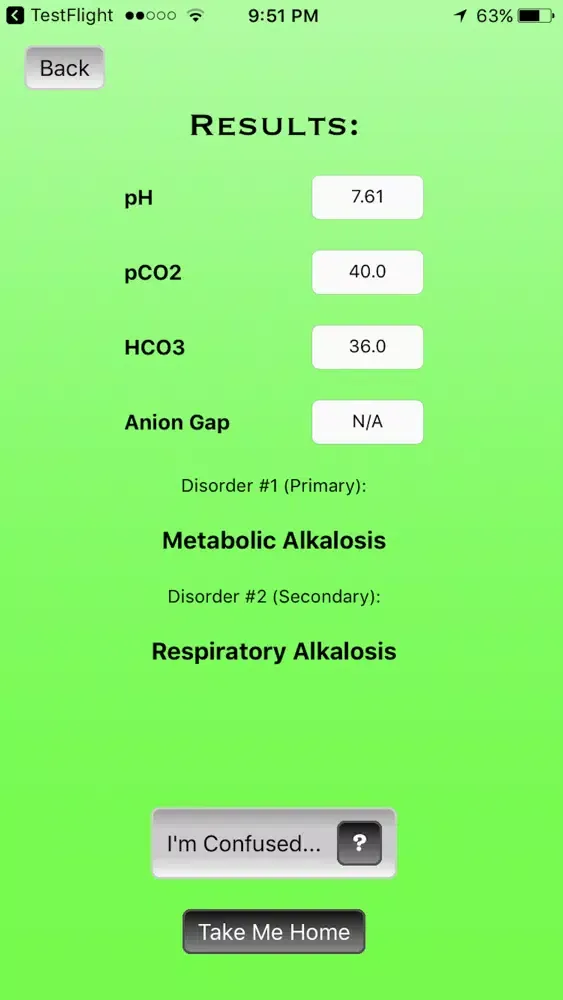 Acid-Base سکرین شاٹس