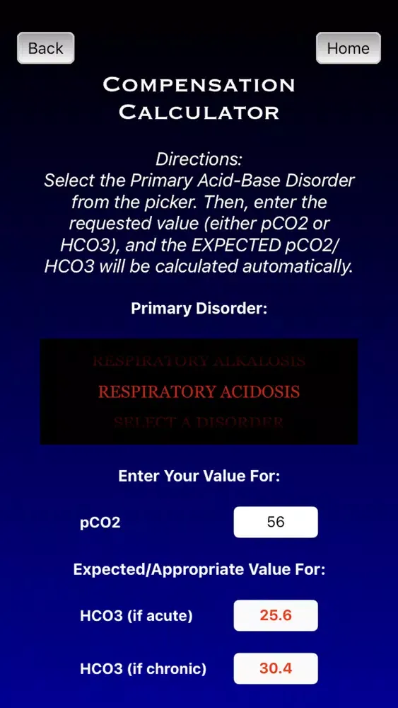 Acid-Base سکرین شاٹس