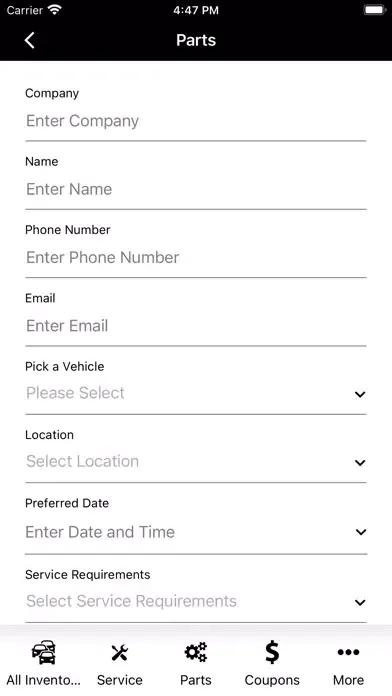 Cavender Auto Group Screenshots