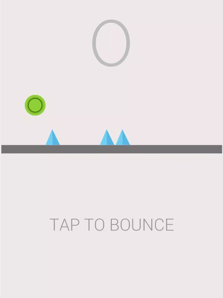 Tangkapan skrin Tap Tap Bounce iPad 
