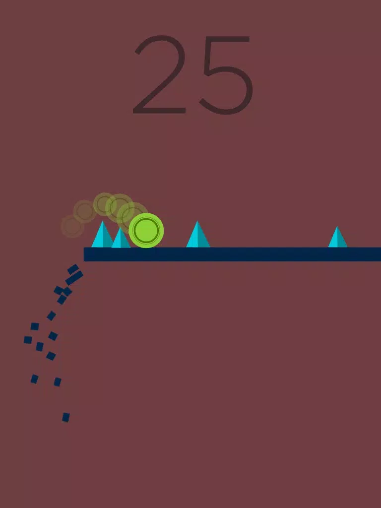 Tangkapan skrin Tap Tap Bounce iPad 