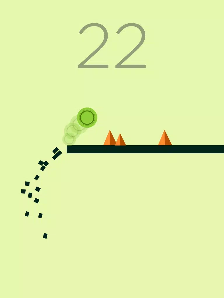 Tangkapan skrin Tap Tap Bounce iPad 