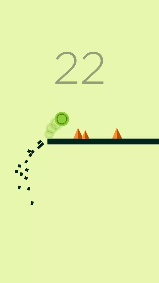 Tangkapan skrin Tap Tap Bounce