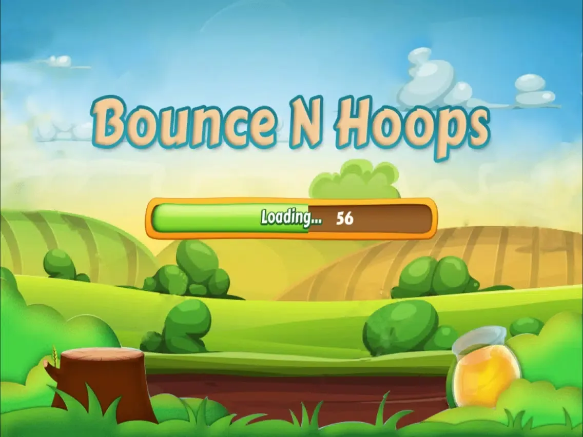 Capturas de tela do Bounce N Hoops iPad 